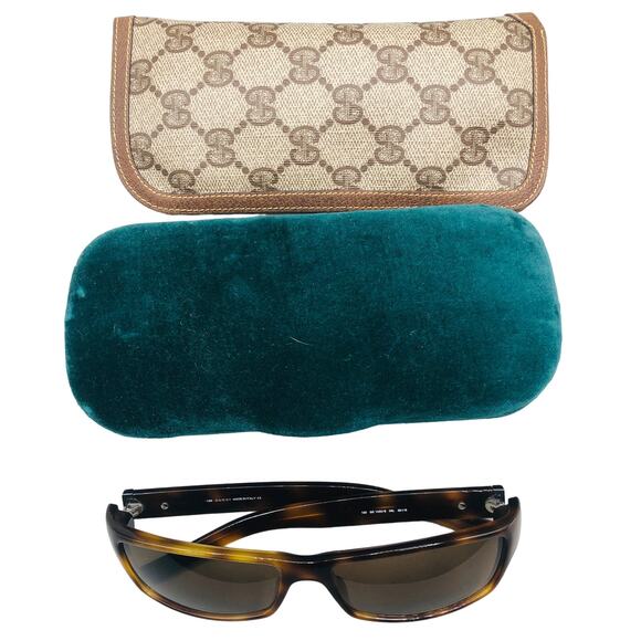 GUCCI GLASSES AND CASE BUNDLE ALL ITEMS GENUINE - Picture 1 of 10